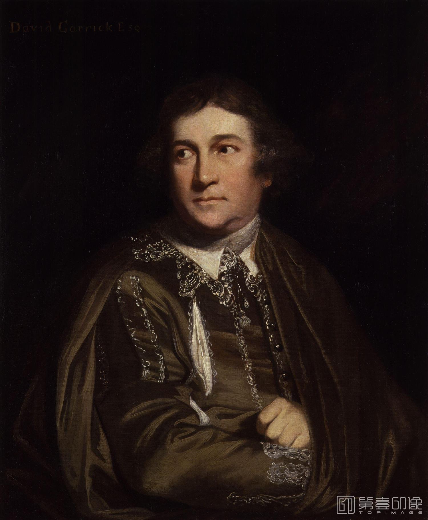 油画-国家肖像艺术博物馆-David Garrick as Kitely in 'Every Man in his Humour by Sir Joshua Reynolds-0218